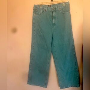 BDG Green High & Wide jeans from Urban Outfitters Sz 32